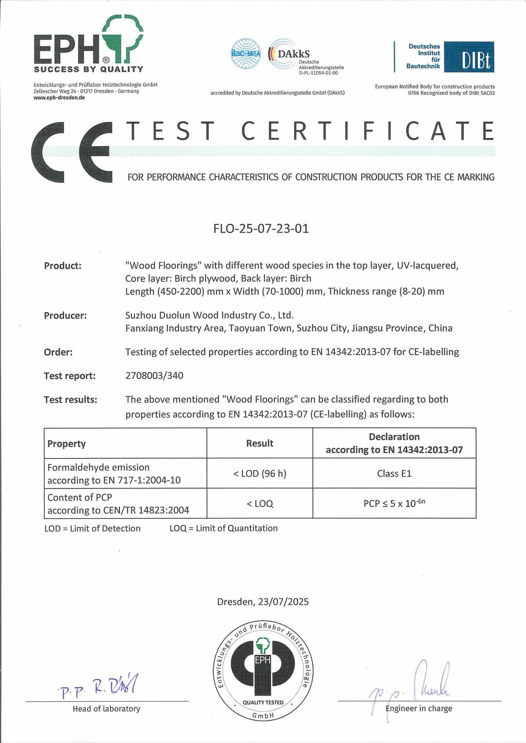 CE certification