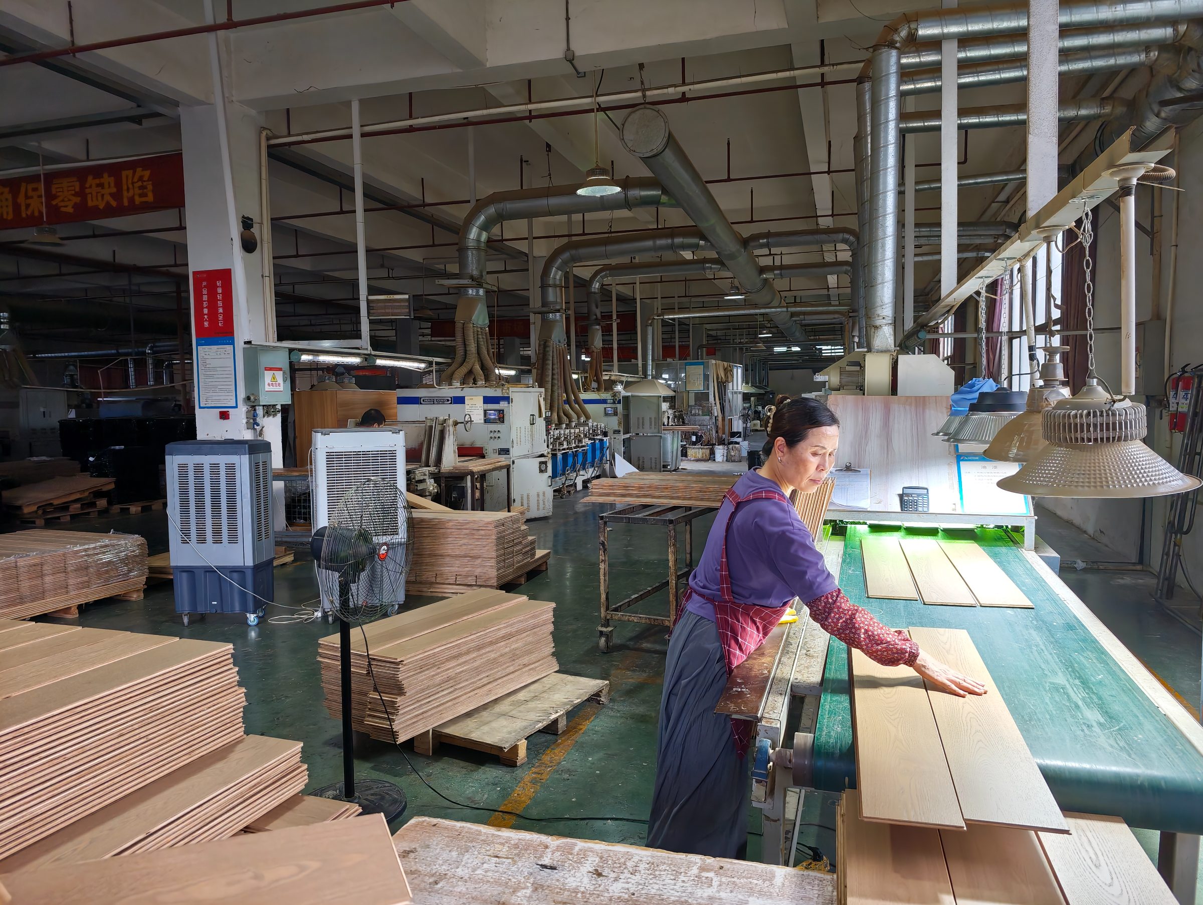 Paint coating workshop